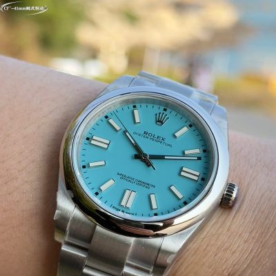 Clean Factory Rolex Oyster Perpetual 41/36mm for 3230 31mm for 2232 Blue Watch stainless steel rolex oyster bracelet